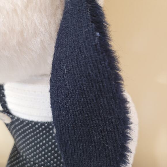 Vintage Knee Hugger Dog Plush 25" Stuffed Beagle Toy Overalls Jerry Elsner Style - Picture 11 of 11